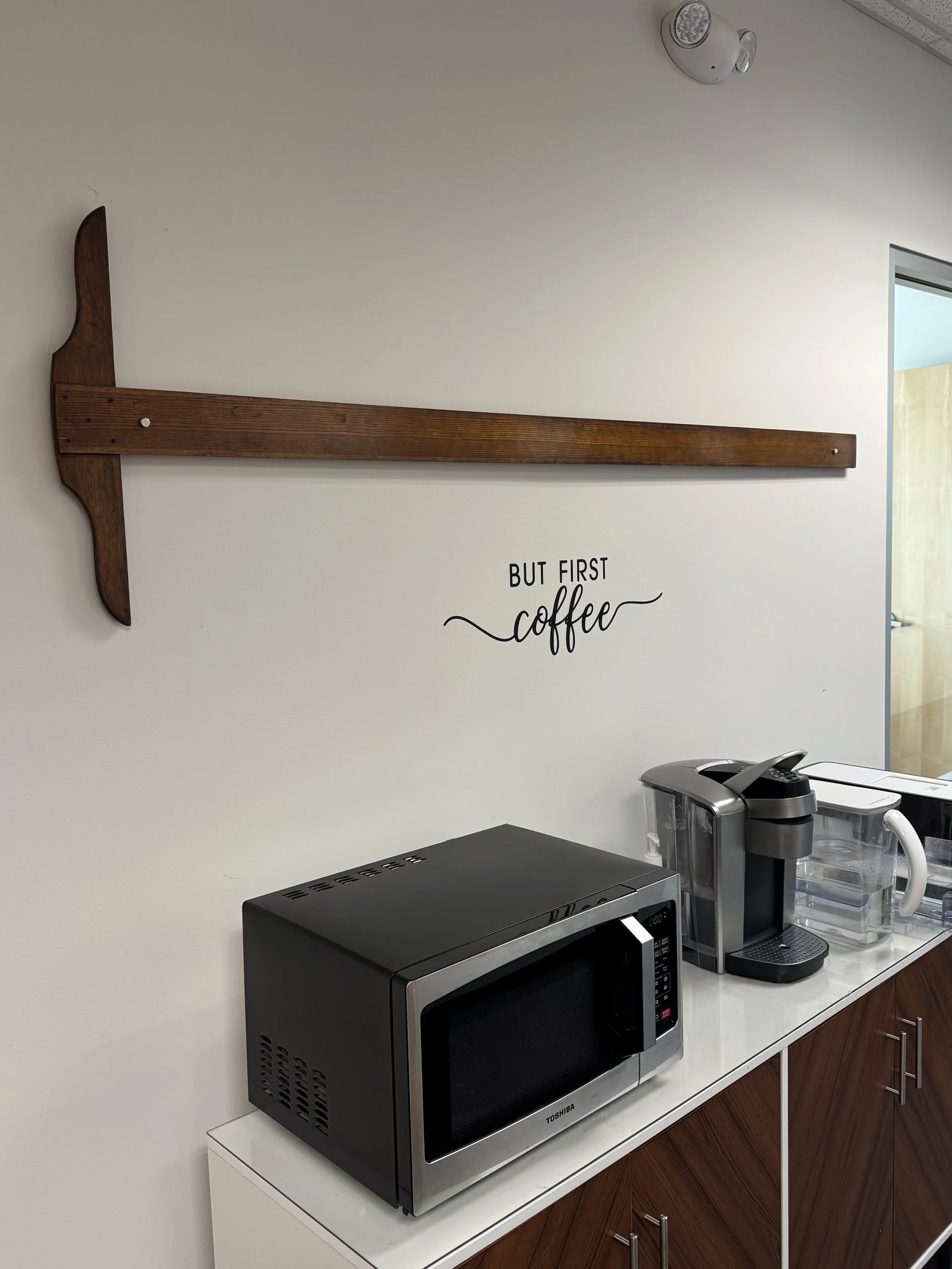 Coffee Station with T-Square